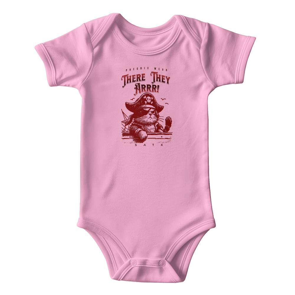 Baby Onesie - Pirate Cat - Phoenix Wear SATX