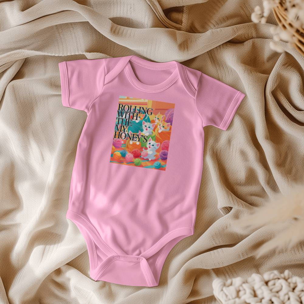 Kitten Onesie "Rolling with my Honey's" - Phoenix Wear SATX