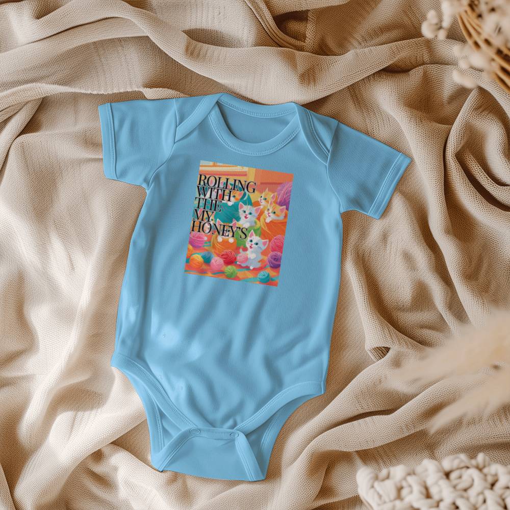 Kitten Onesie "Rolling with my Honey's" - Phoenix Wear SATX