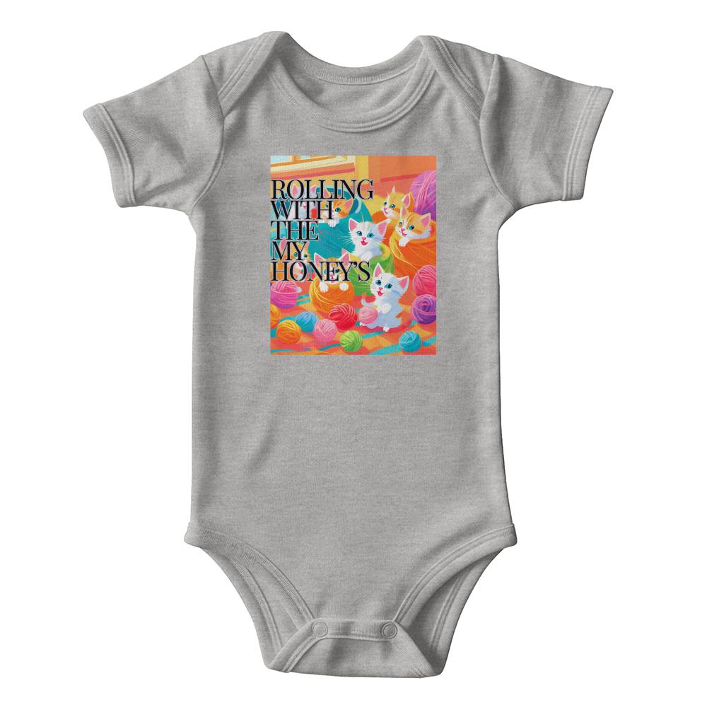 Kitten Onesie "Rolling with my Honey's" - Phoenix Wear SATX